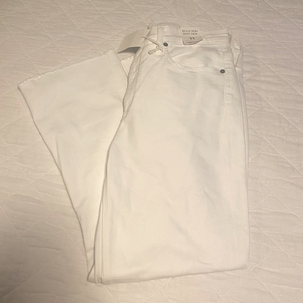 JCrew Billie denim boot crop